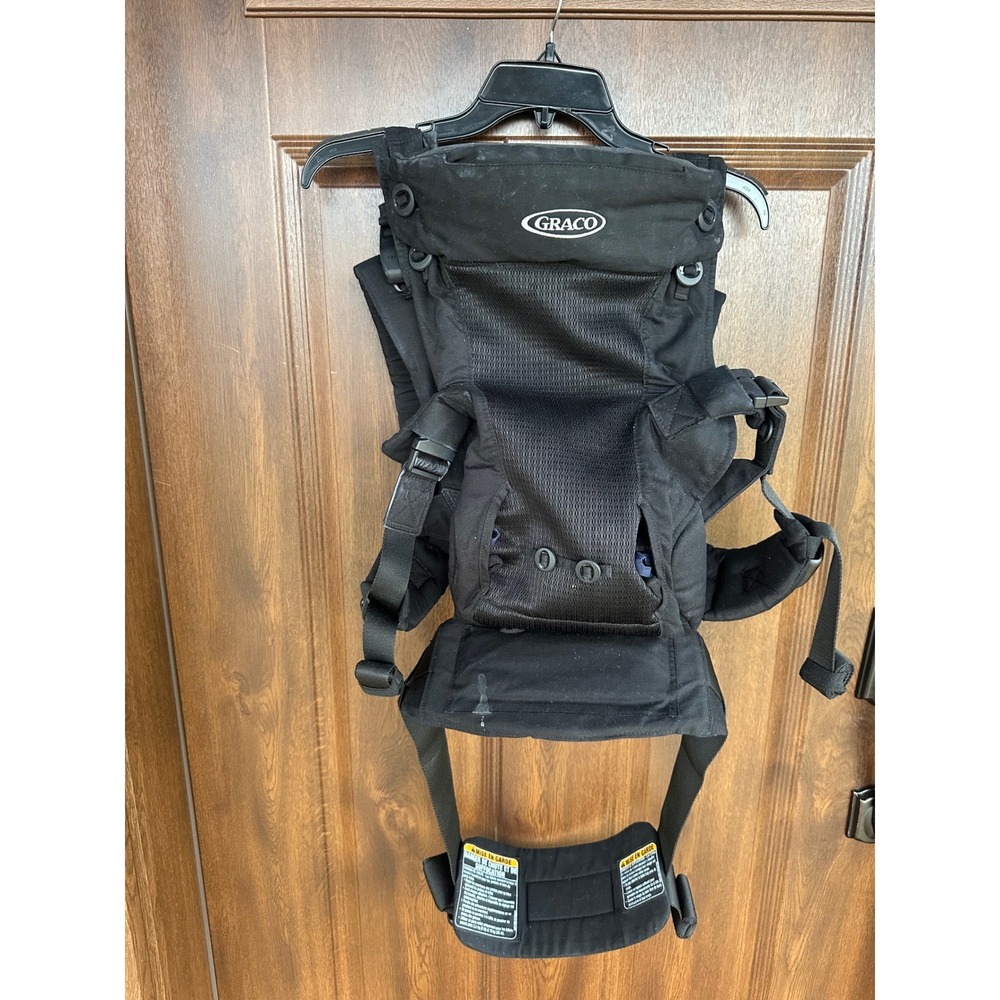 Graco Cradle Me 4 in‎ 1 Carrier Includes Newborn Mode|Black Onyx Mom &Dad